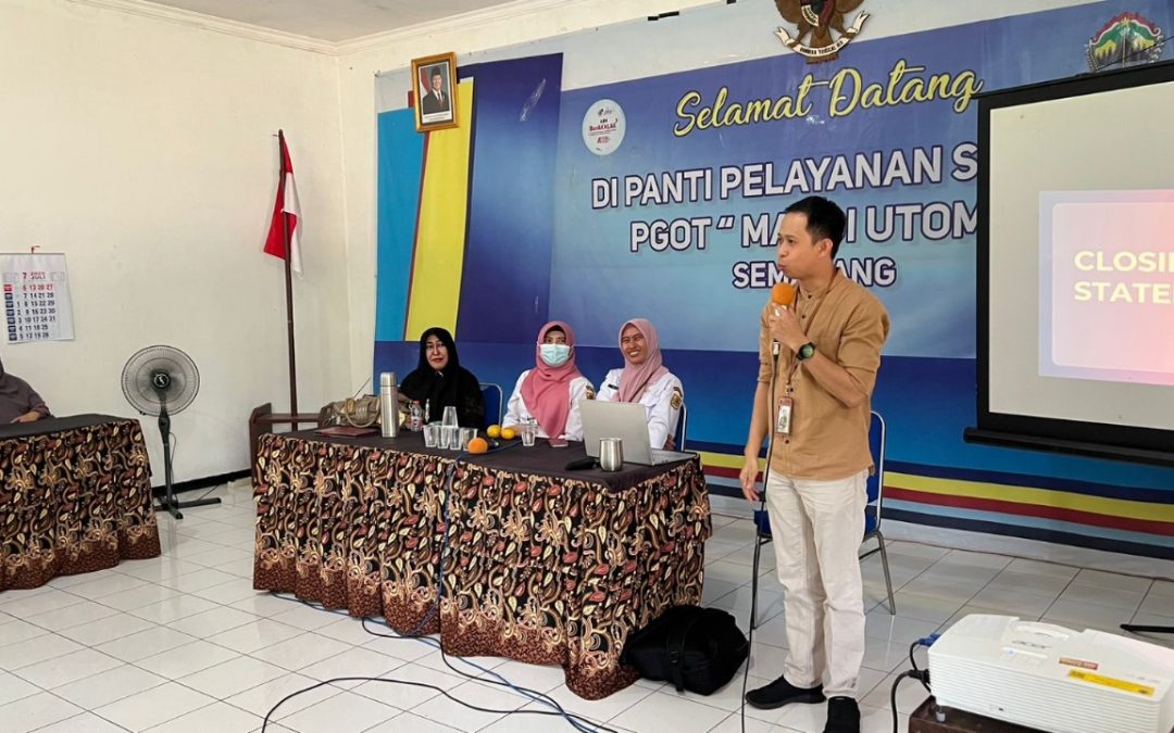 Tim Pengabdian Fakultas Psikologi UNDIP Berikan Pelatihan Acceptance Therapy untuk Tingkatkan Kesehatan Mental Warga Binaan Panti PGOT Mardi Utomo