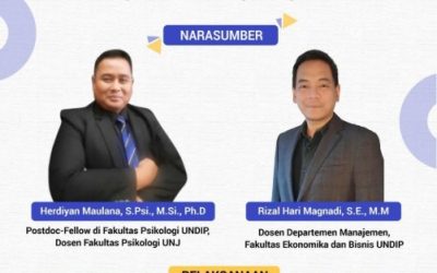 Fakultas Psikologi UNDIP Hadirkan Dr. Herdiyan Maulana dari Universitas Negeri Jakarta Sebagai Postdoctoral Fellow untuk Menginspirasi Mahasiswa tentang Karier Bermakna dan Kesejahteraan Holistik