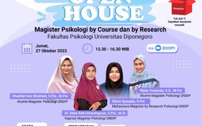 Open House Magister Psikologi UNDIP