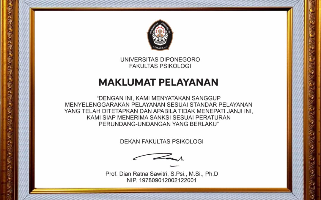 Maklumat Pelayanan