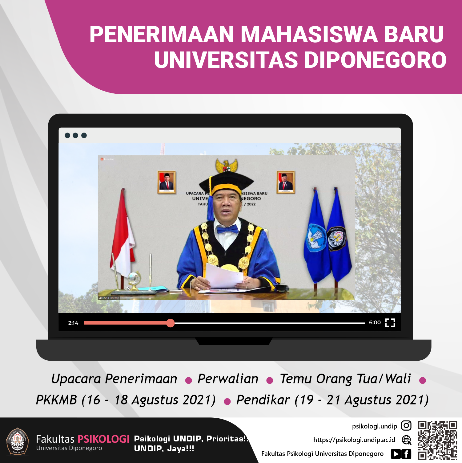 2021 UNDIP New Student Admissions